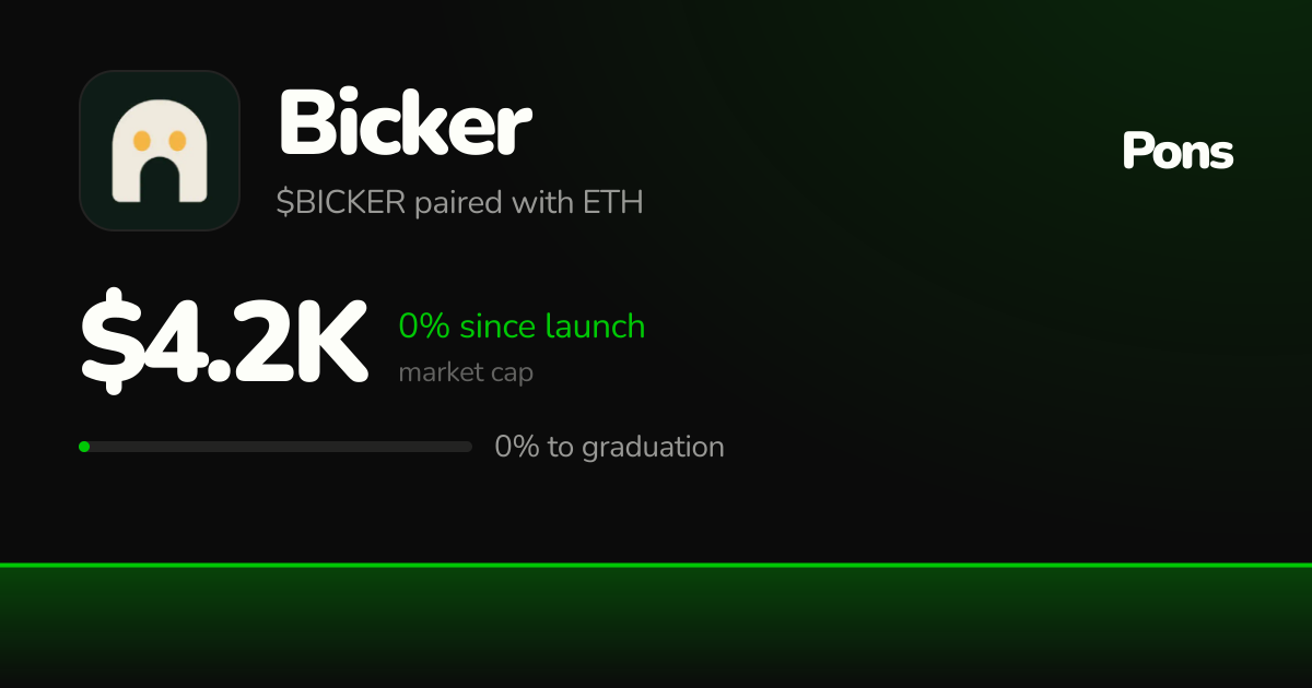 Bicker (BICKER) · Pons